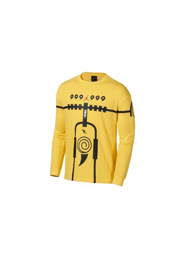 Jordan x Zion x Naruto L/S T-Shirt (Asia Sizing) Lemon Wash