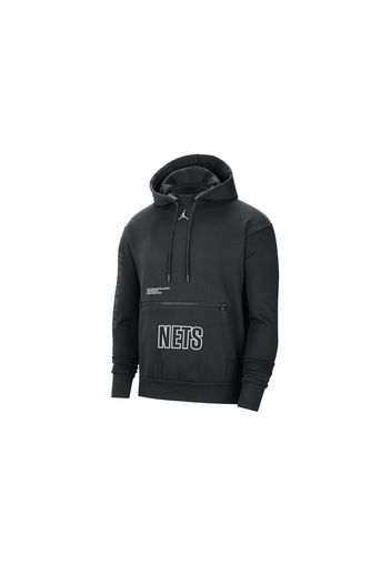 Jordan NBA Brooklyn Nets Statement Edition Loose Fit Hoodie Black