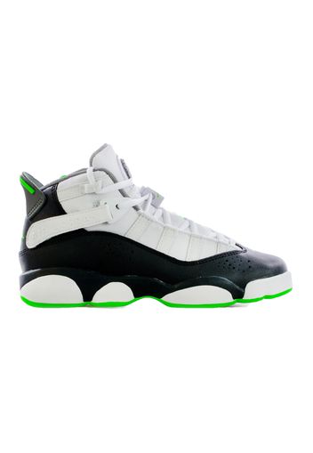 Jordan 6 Rings White Black Green (GS)