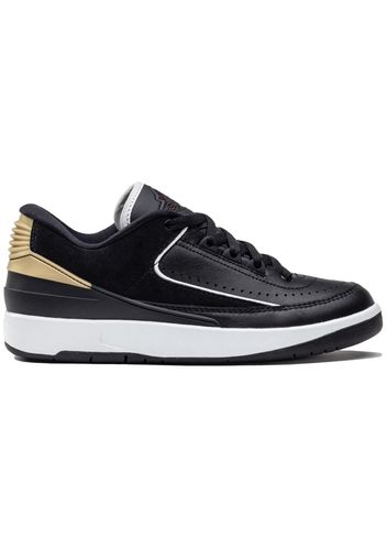 Jordan 2 Retro Low Black Metallic Gold (Women's)