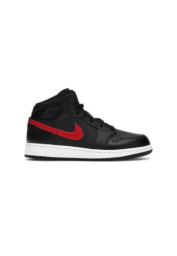 Jordan 1 Retro Mid Black Gym Red (GS)