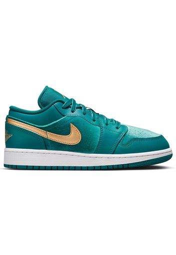 Jordan 1 Low SE Geode Teal Metallic Gold (GS)