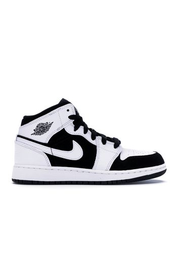 Jordan 1 Mid White Black (GS)