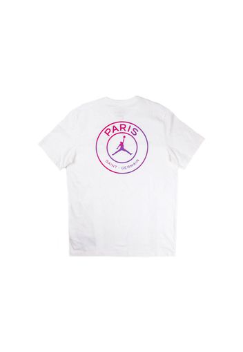 Jordan Paris Saint-Germain Graphic Logo T-shirt White