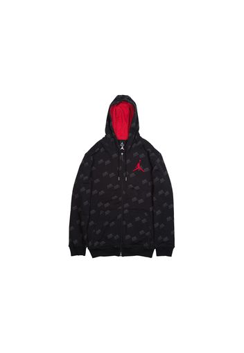 Jordan Zip-Up Hoodie Jacket Black