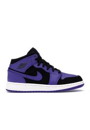 Jordan 1 Mid Black Dark Concord (GS)