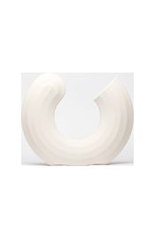 Josh Sperling We All Make The Flowers Grow Porcelain Vase White