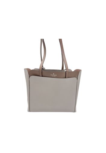 Kate Spade Magnolia Street Double Pocket Tote Bag Medium Soft Taupe