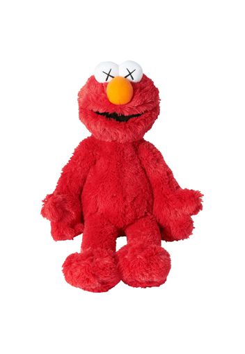 KAWS Sesame Street Uniqlo Elmo Plush Toy Red