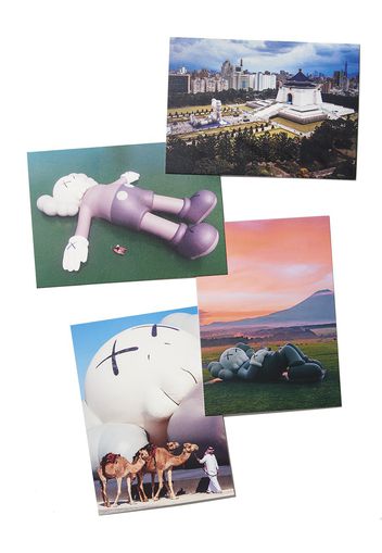 KAWS Brooklyn Museum HOLIDAY Postcard Set of 4