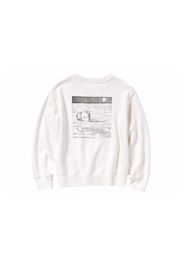 KAWS x Uniqlo Youth Longsleeve Sweatshirt (Asia Sizing) Off White