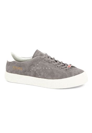 Kenzo Swing Low Top Trainers Suede Misty Grey