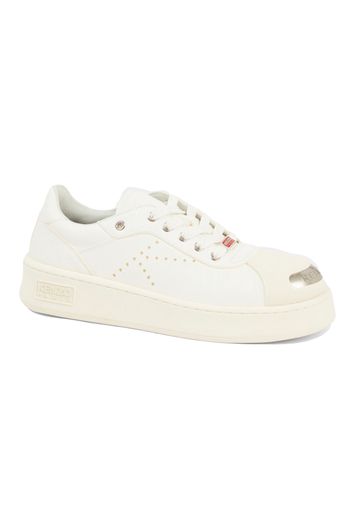 Kenzo Hoops Low Top Trainers White