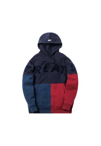 Kith Treats Triblock Hoodie Navy