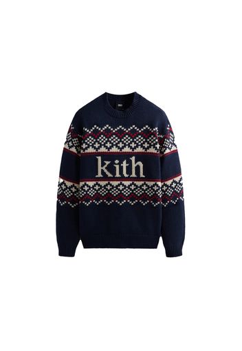 Kith Kithmas Fair Isle Crewneck Nocturnal