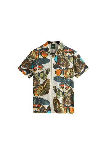 Kith AMNH Butterflies Camp Collar Shirt White