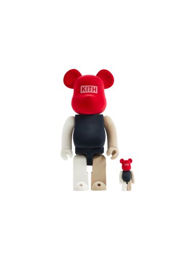 Kith Kithmas 2021 Bearbrick 100% & 400% Set Pyre