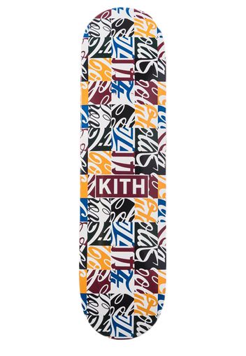 Kith x Coca-Cola Cubed Skate Skateboard Deck Multi