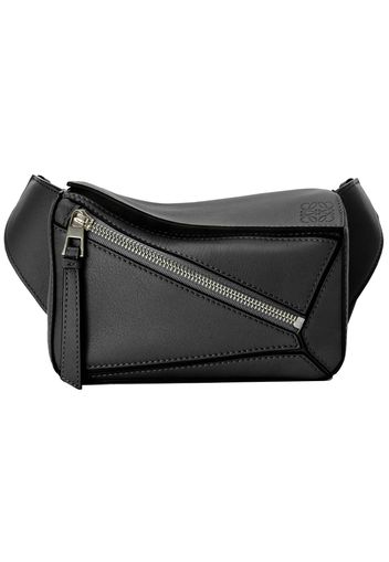 LOEWE Puzzle Bum Bag in Classic Calfskin Mini Black