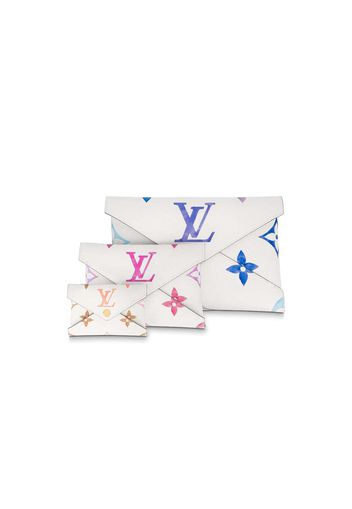 Louis Vuitton Kirigami Pochette Blue/Pink/Beige