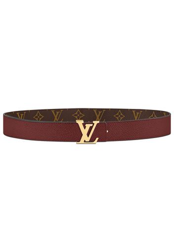 Louis Vuitton LV Initiales 30 MM Reversible Belt Cherry Red