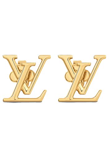 Louis Vuitton LV Initials Iconic Earrings Gold