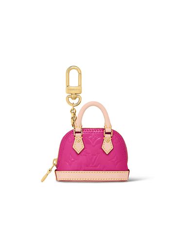 Louis Vuitton Micro Alma Vernis Key Holder Pink