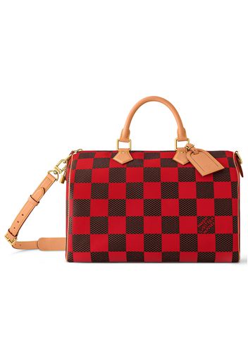 Louis Vuitton Speedy 40 Bandoulière Damier Pop Red