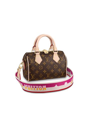 Louis Vuitton Speedy Bandouliere 20 Monogram Fuchsia