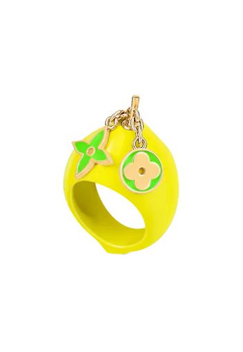 Louis Vuitton LV Fruits Lemon Ring Medium Yellow/Green