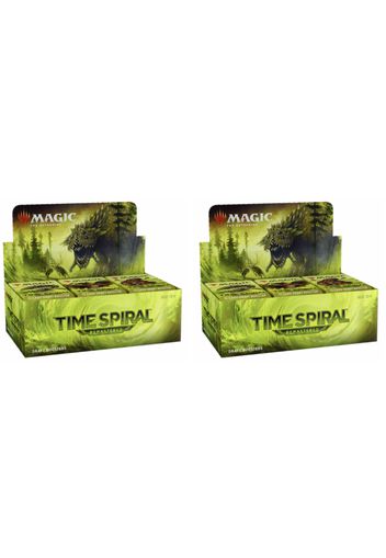 Magic: The Gathering TCG Time Spiral Remastered Draft Booster Box 2x Lot