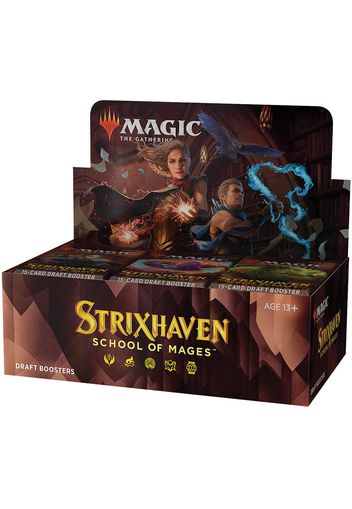 Magic: The Gathering TCG Strixhaven School of Mages Draft Booster Box (36 packs)