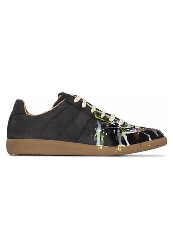 Maison Margiela Paint Replica German Army Trainer (GAT) Black