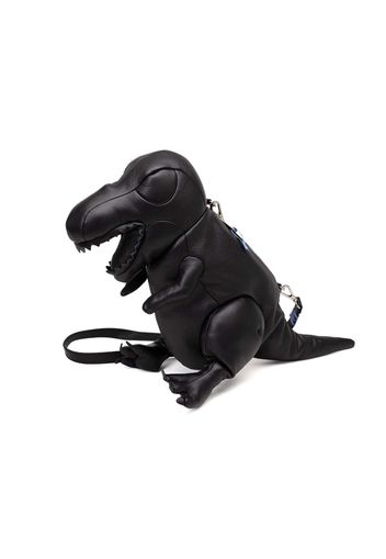 Maison Mihara Yasuhiro T-rex Leather Shoulder Bag Black/White