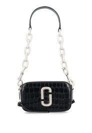 Marc Jacobs The Snapshot Shoulder Crocco Black