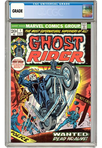 Marvel Ghost Rider #1 Comic Book CGC Graded