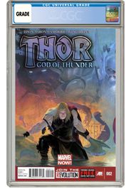 Marvel Thor God of Thunder #2 (1st App. of Gorr) Comic Book CGC Graded