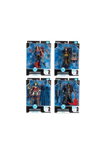 McFarlane Toys DC Dark Multiverse Wave 4 Set of 4 Action Figures (Darkfather BAF) Action Figure