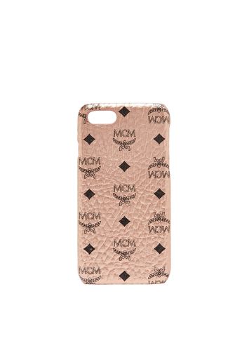 MCM iPhone Case Visetos 6S/7/8 Champagne Gold