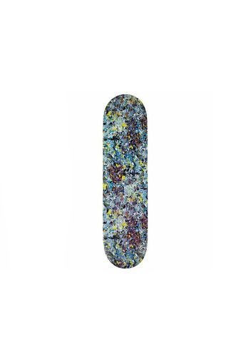 Medicom x Sync Jackson Pollock Studio 2 Skateboard Deck Blue