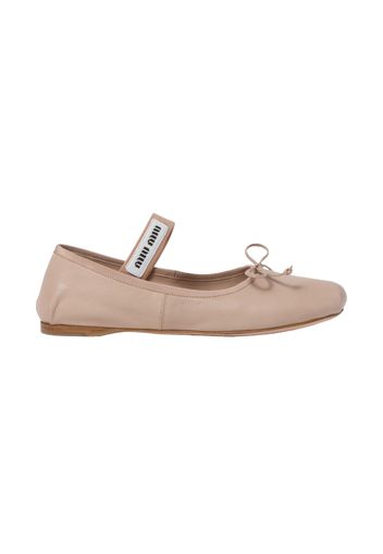 Miu Miu Ballerinas Water Lily Leather