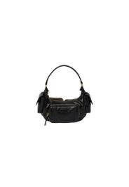 Miu Miu Nappa Leather Pocket Bag Black