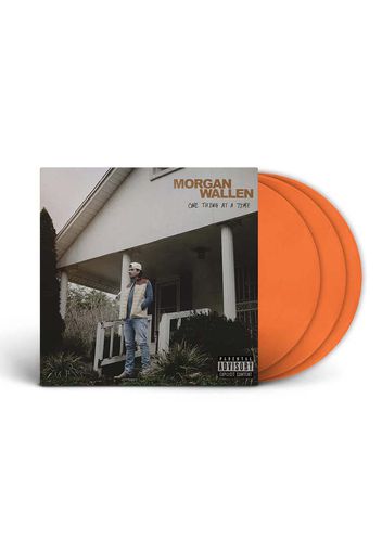 Morgan Wallen One Thing at a Time Limited Edition 3XLP Vinyl Orange