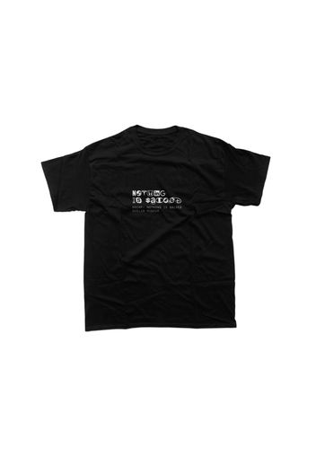 MSCHF Nothing Is Sacred T-shirt Black