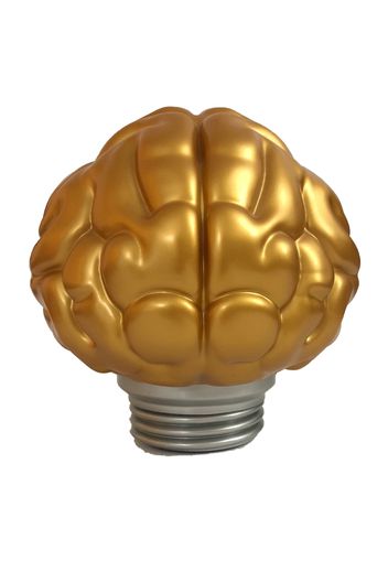 N.E.R.D. x BAIT Brain Lamp Gold