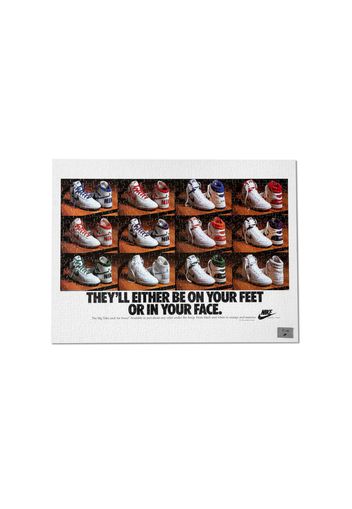 Nike Vintage Ad 1986 On Your Feet Or On Your Face Puzzle