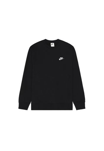 Nike Sportswear Club Fleece Crewneck Black/White