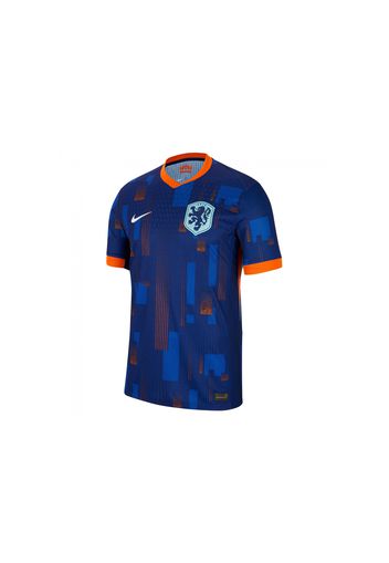 Nike Netherlands 2024/25 Match Away ADV Authentic Jersey Blue Void/Safety Orange/Copa/White