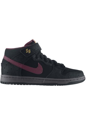 Nike SB Dunk Mid Black Ostrich Cherrywood