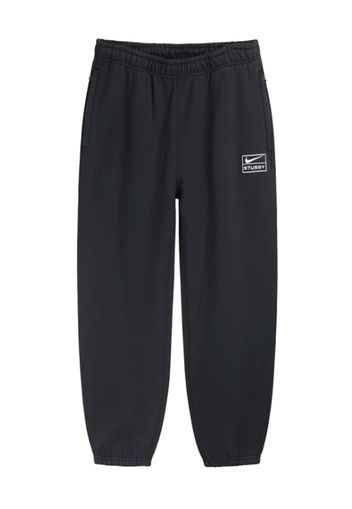 Nike x Stussy U NRG RA Stone Washed Fleece Pants Black/White